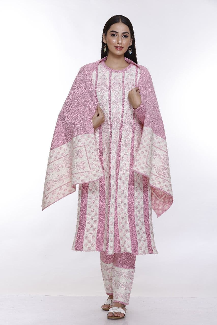 Winter suits with Dupatta